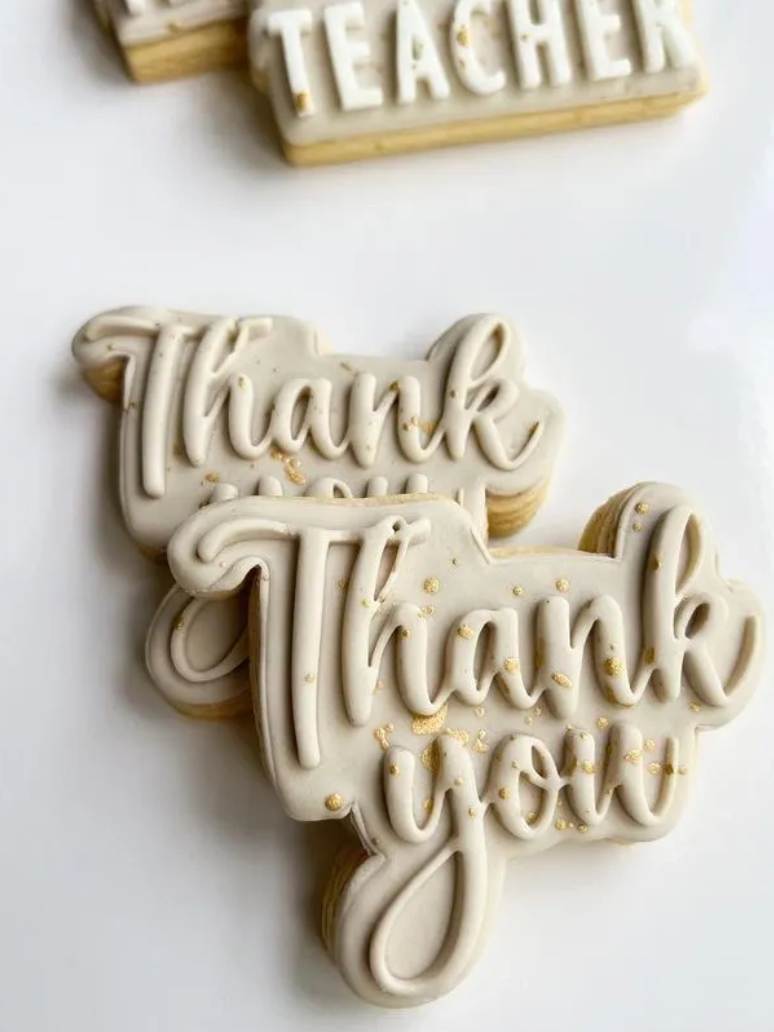 Thankyou Cookie Stamp & Cutter