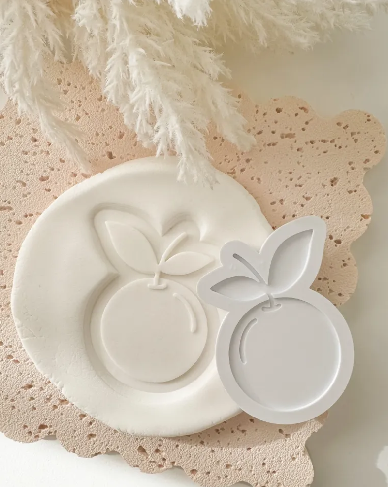 Orange Cookie Stamp & Cutter