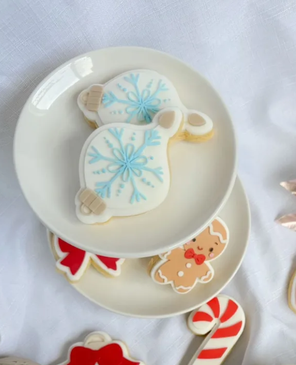 Tear Bauble Cookie Stamp & Cutter