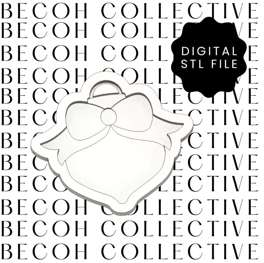 Bauble with a Bow Cookie Stamp & Cutter