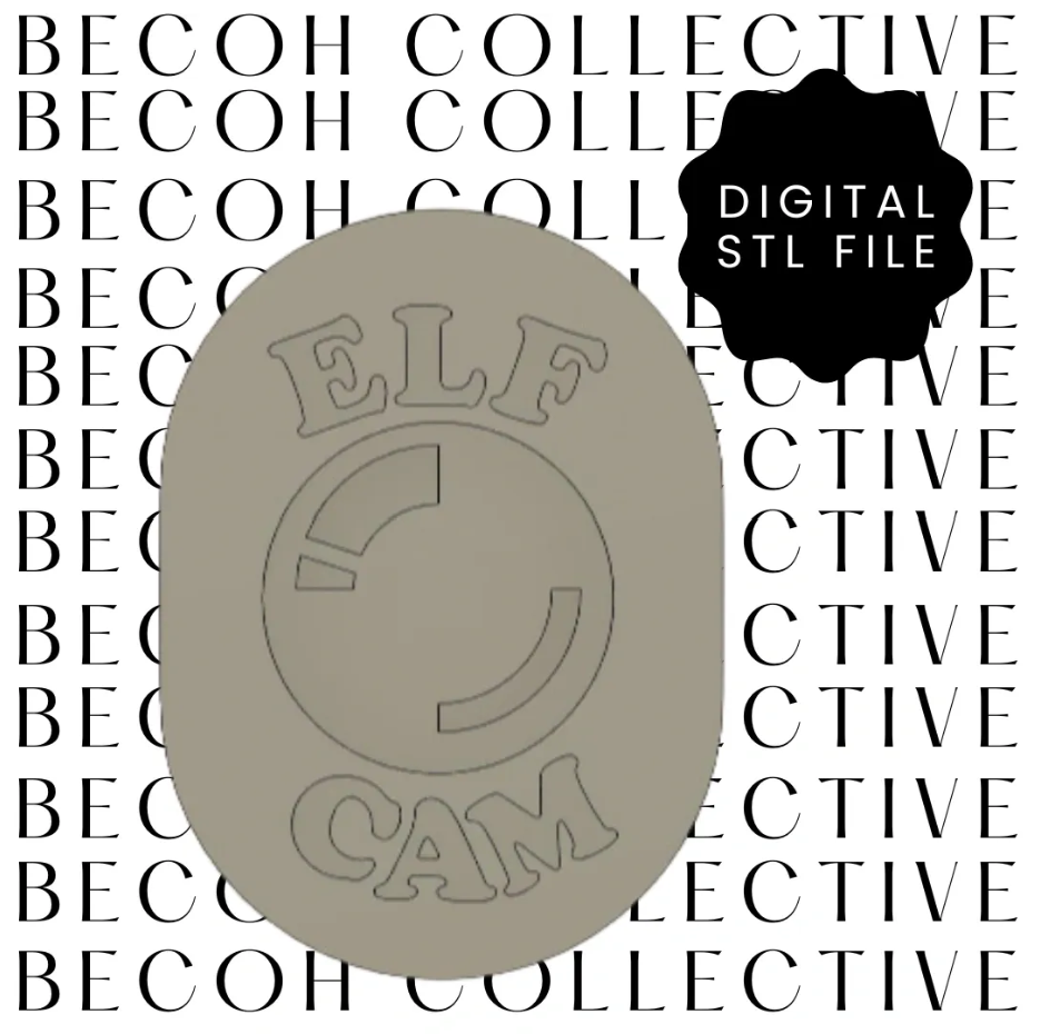 Elf Cam Cookie Stamp & Cutter