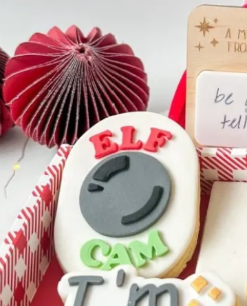 Elf Cam Cookie Stamp & Cutter