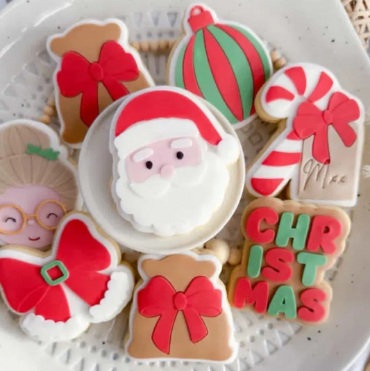 Santa Cookie Stamp & Cutter