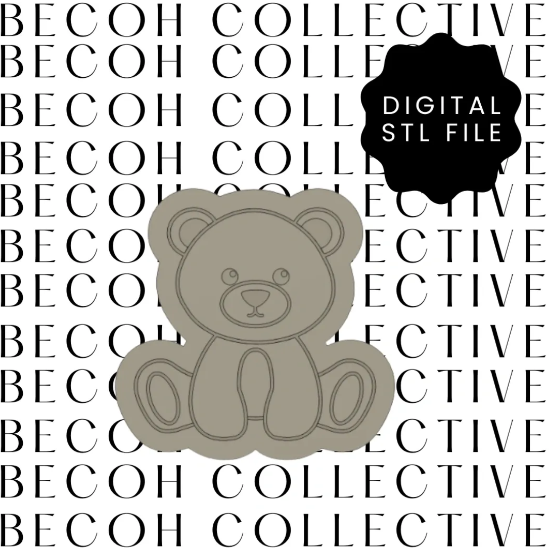 Bear Cookie Stamp & Cutter