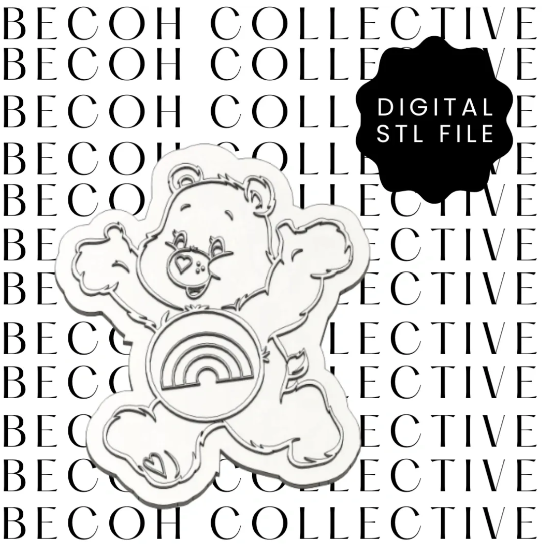 Care Bear Cookie Stamp & Cutter