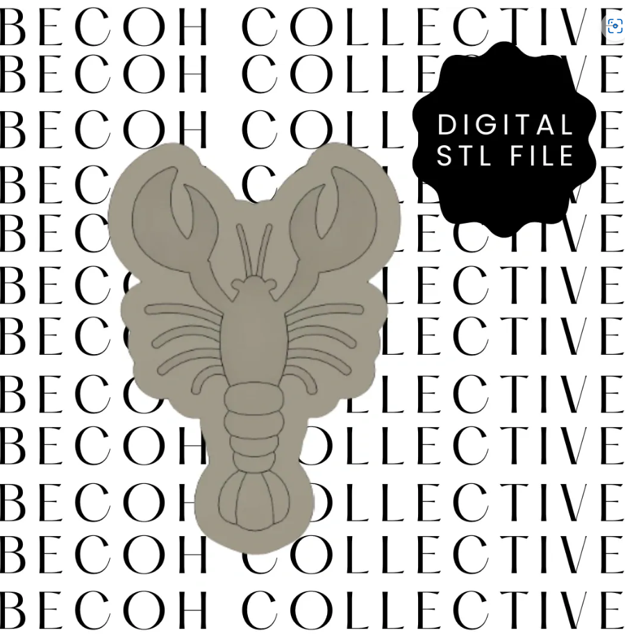 Lobster Cookie Stamp & Cutter