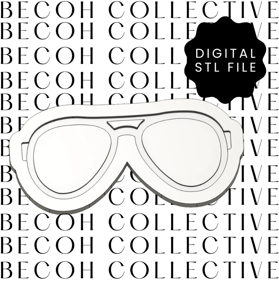 Aviator Cookie Stamp & Cutter