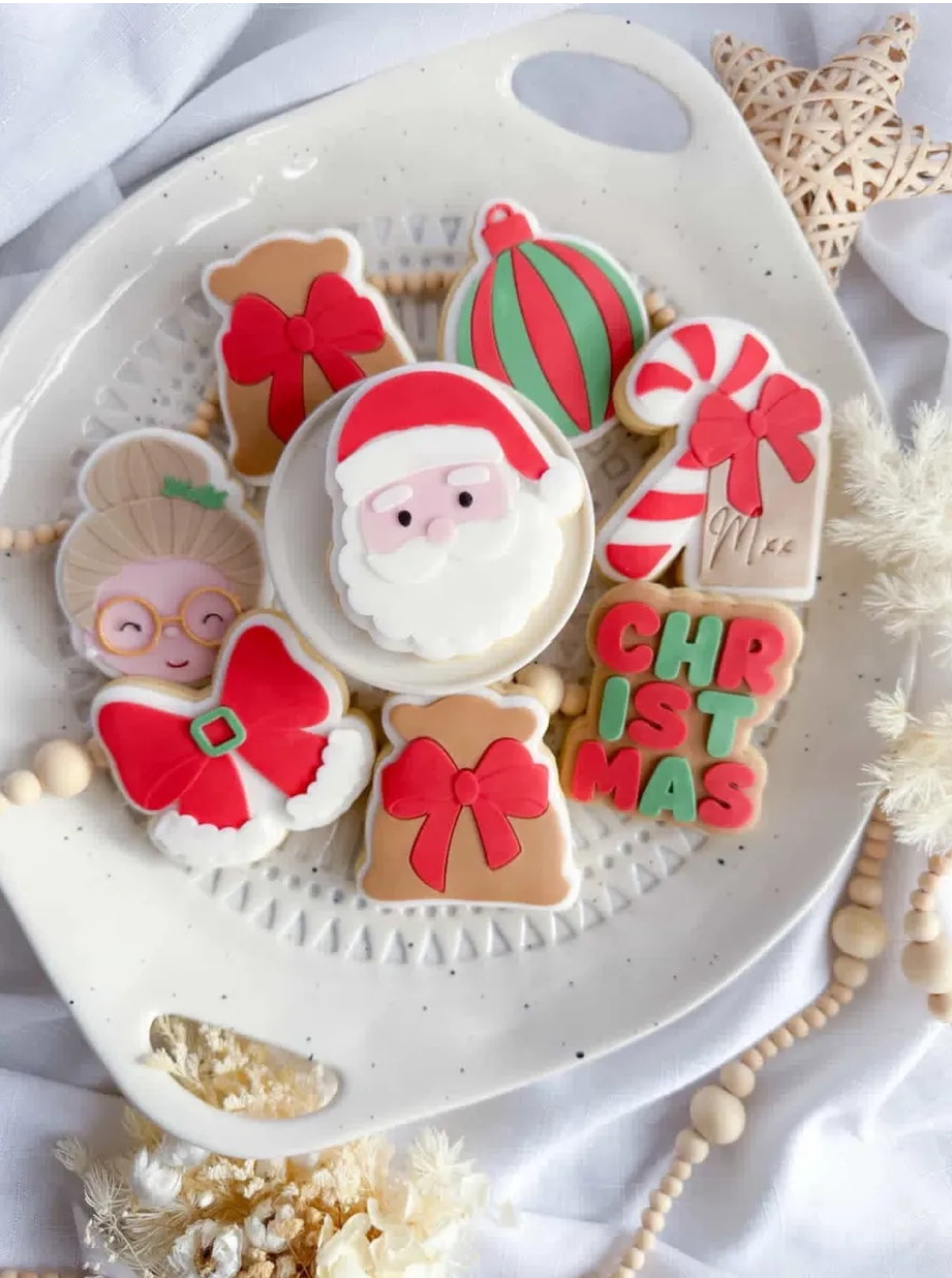 Santa Cookie Stamp & Cutter
