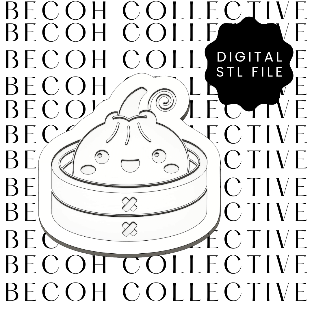 Pumpkin Dumpling Cookie Stamp & Cutter