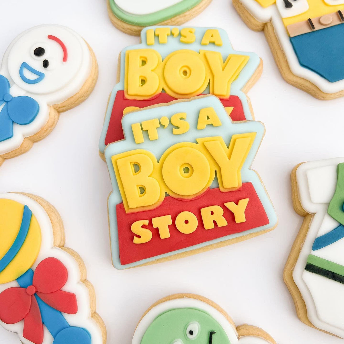 Its a BOY Story Cookie Stamp & Cutter
