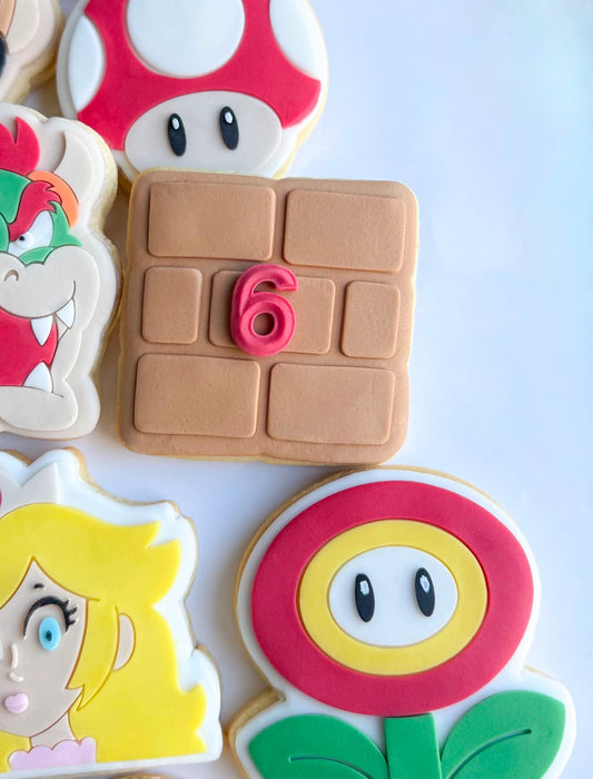 Brick Block Cookie Stamp & Cutter