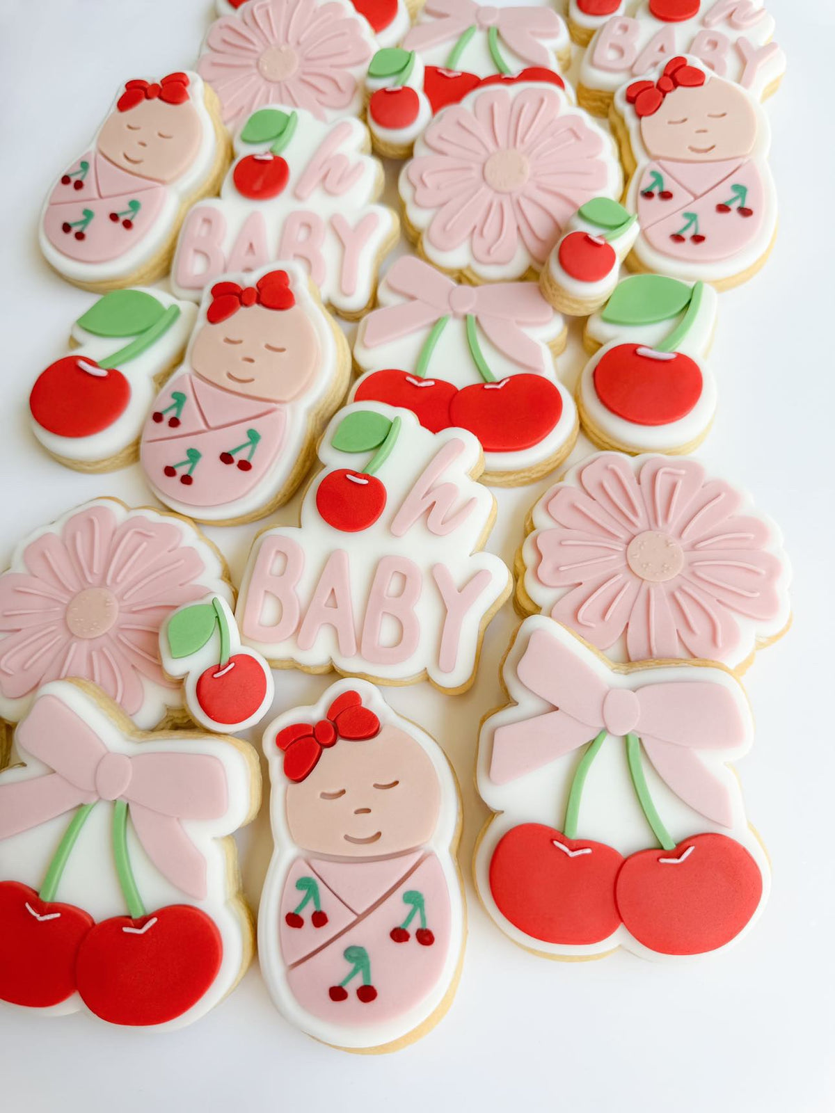 Mini Cherry Cookie Stamp & Cutter