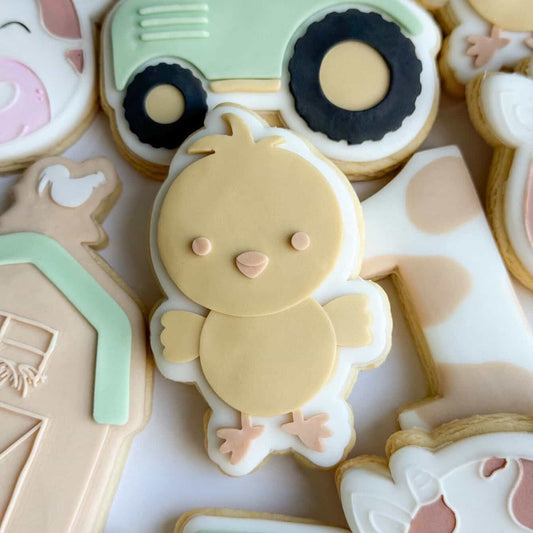 Chick Cookie Stamp & Cutter