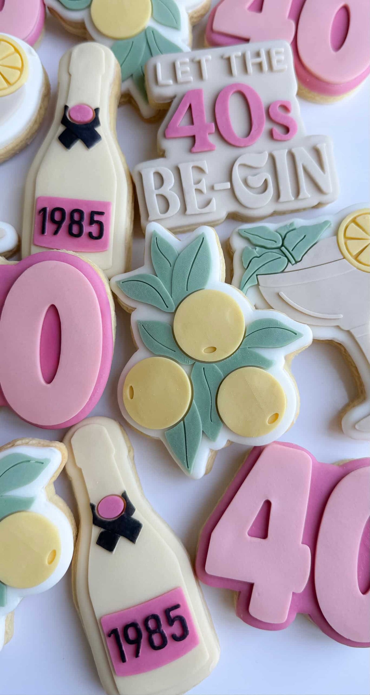 Citrus Branch Cookie Stamp and Cutter