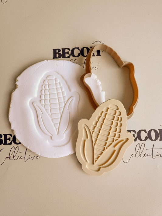 Corn Cookie Stamp and Cutter