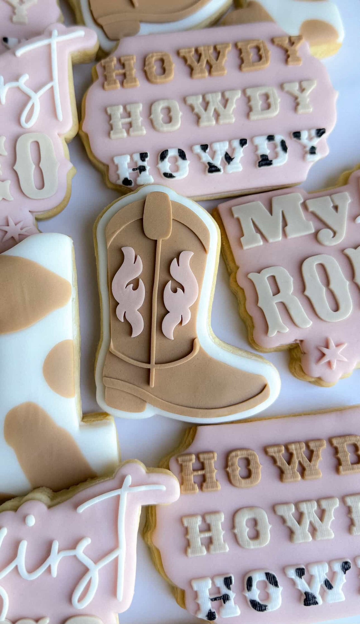 Cowboy Boot Cookie Stamp & Cutter