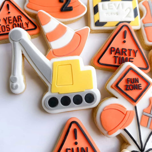 Crane Cookie Stamp & Cutter