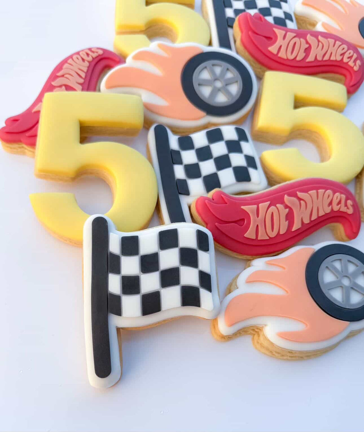 Single Race Flag Cookie Stamp & Cutter