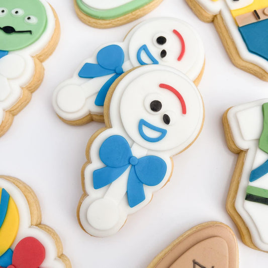 Forky Rattle Cookie Stamp & Cutter