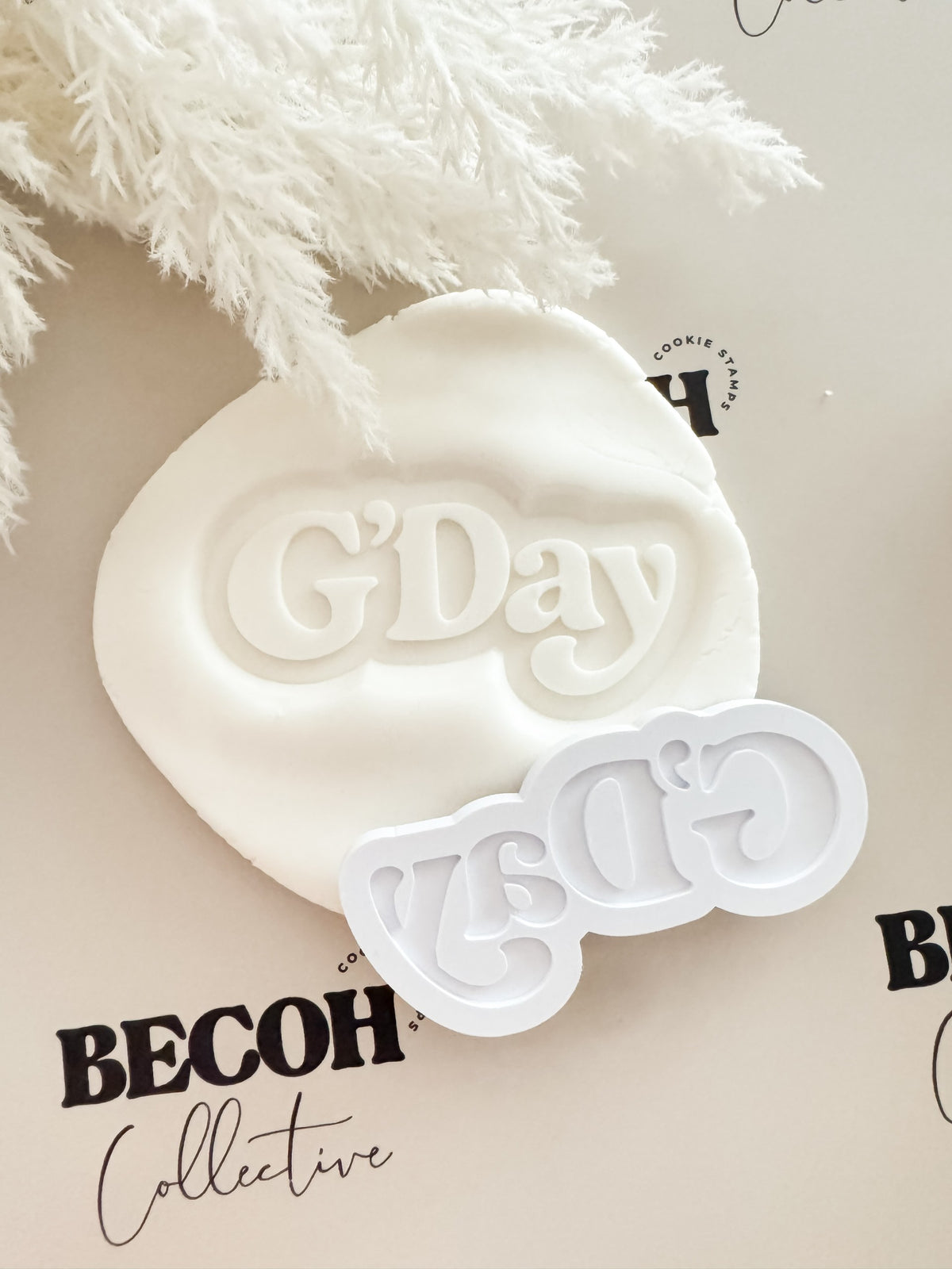 GDay Cookie Stamp & Cutter
