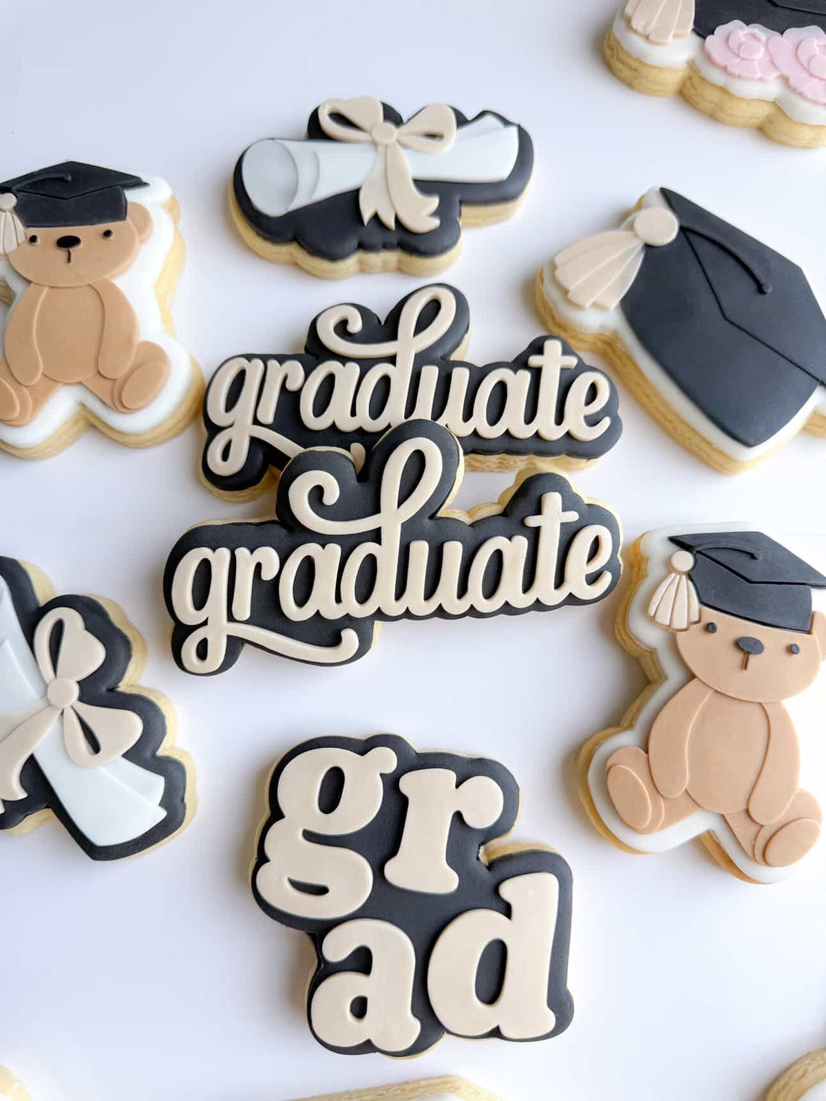 Graduate Cookie Stamp & Cutter