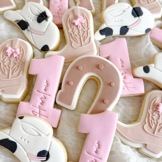 Horse Shoe Cookie Stamp and Cutter