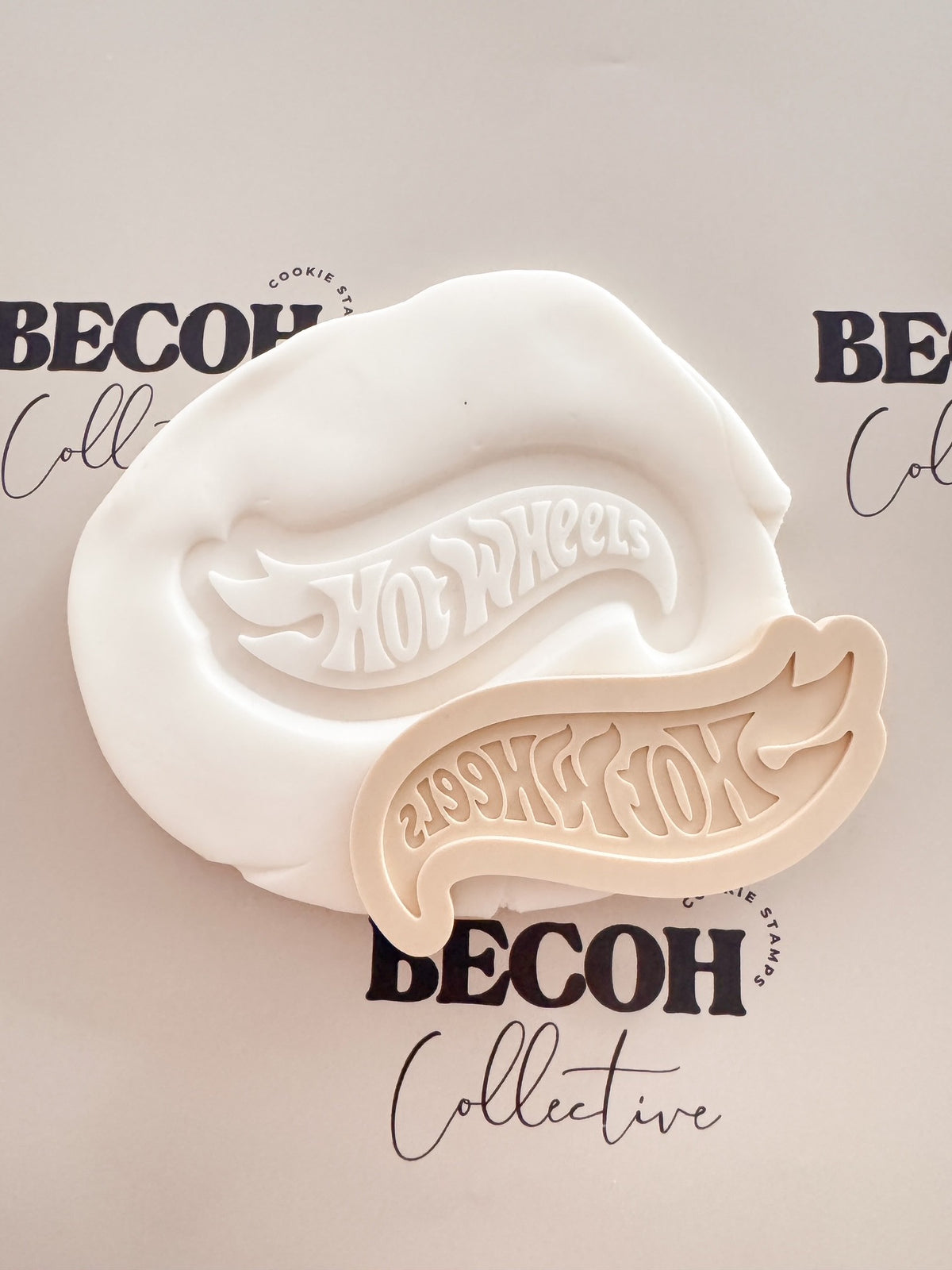 Hot Wheels Flame Cookie Stamp & Cutter