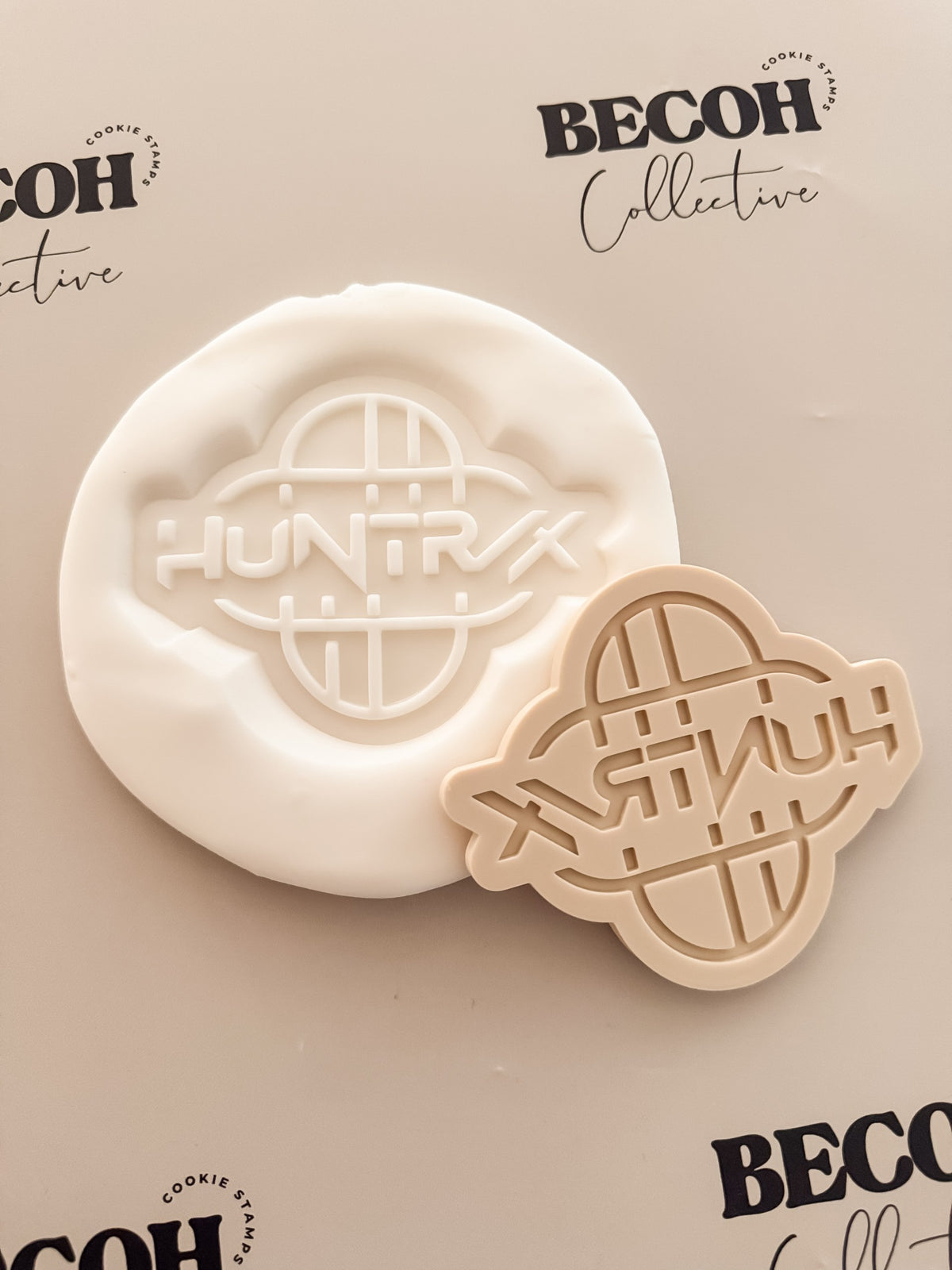 Huntrix Logo Cookie Stamp & Cutter