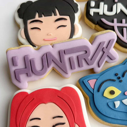 Huntrix Word Cookie Stamp & Cutter