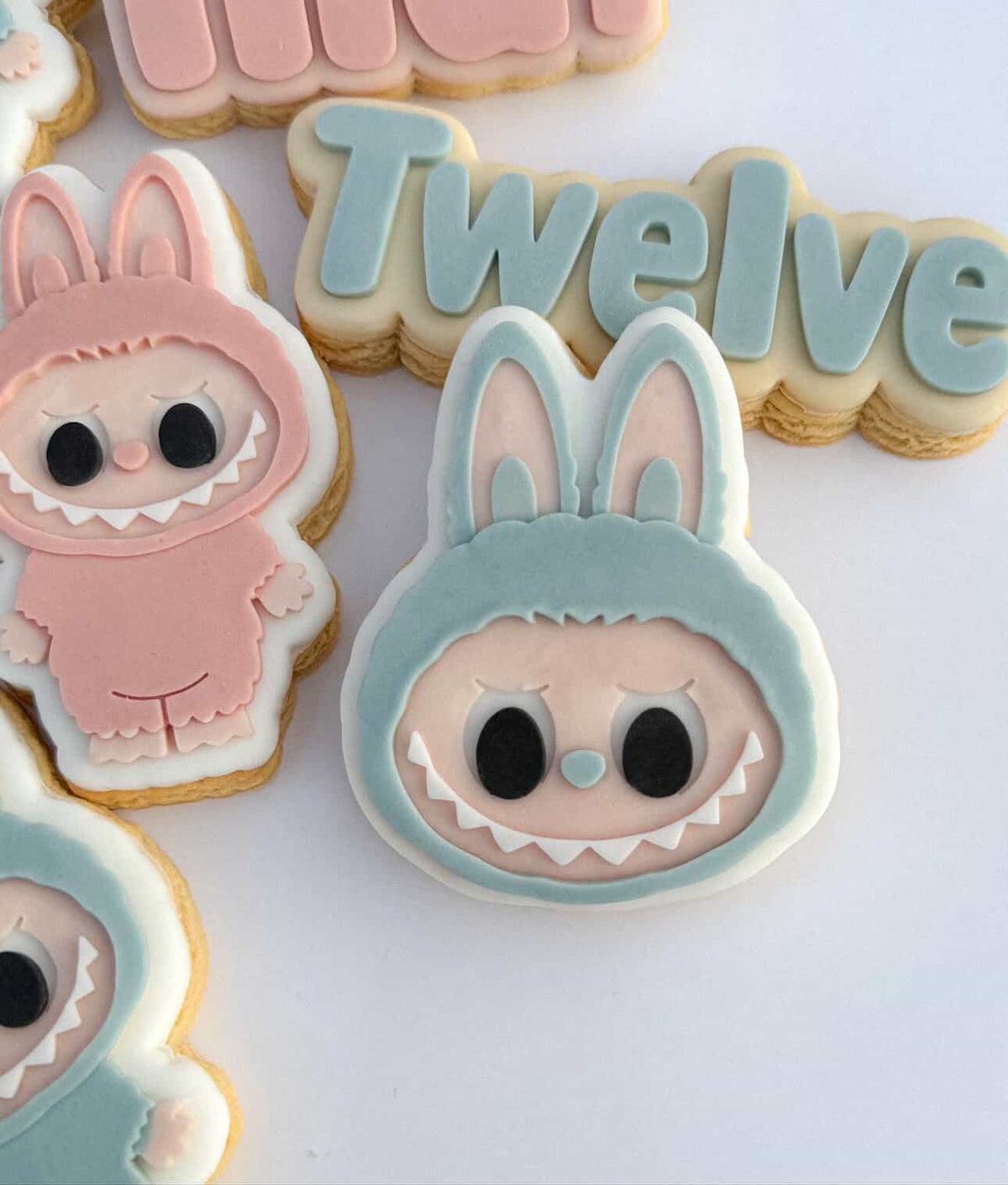 Labubu Face Cookie Stamp and Cutter
