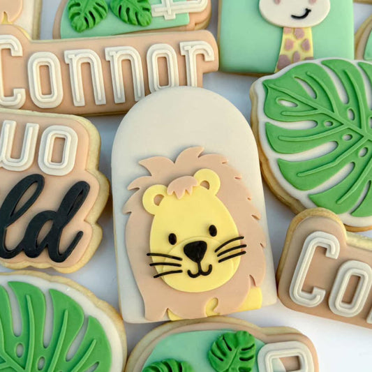 Lion Cookie Stamp Only