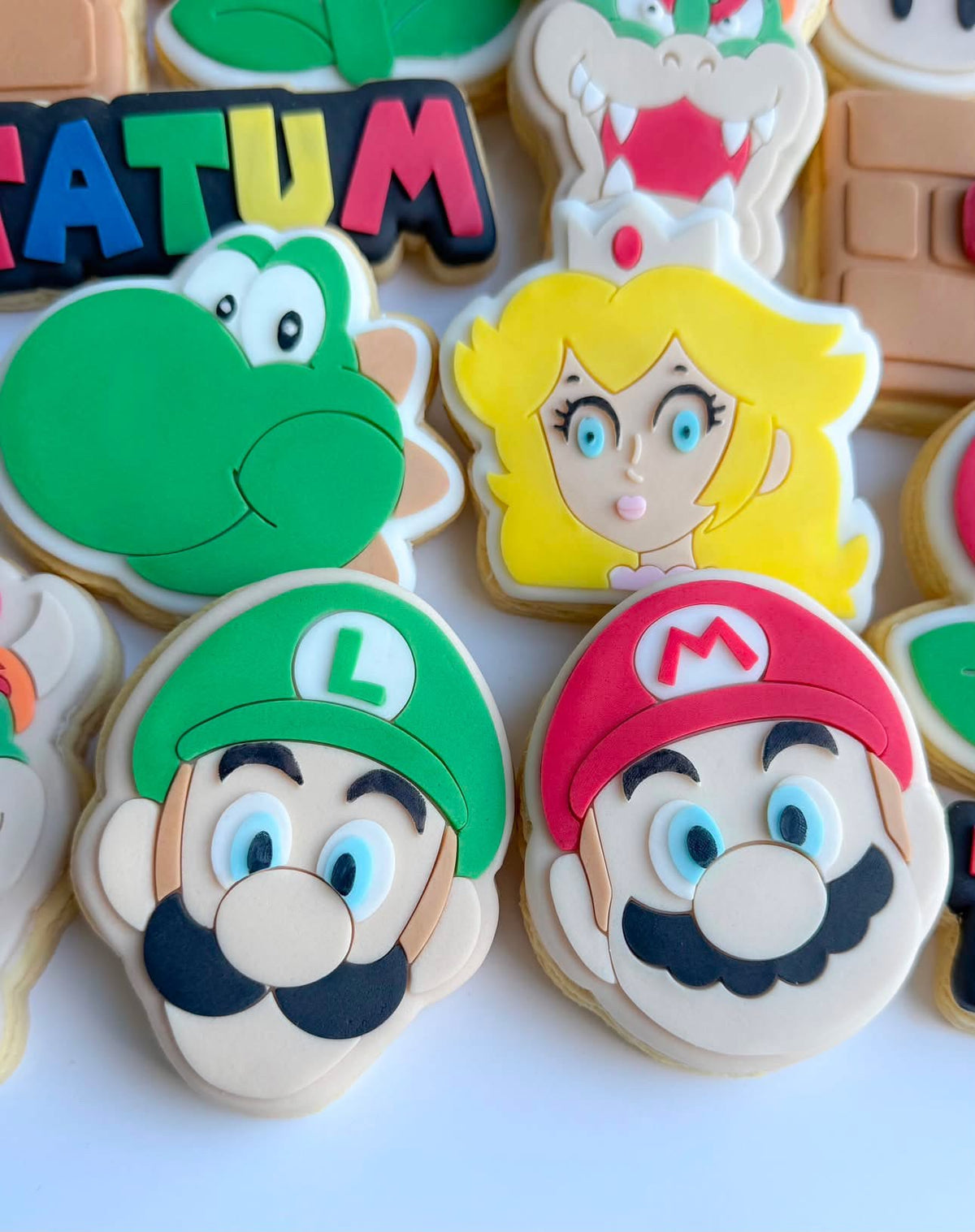 Luigi Face Cookie Stamp & Cutter