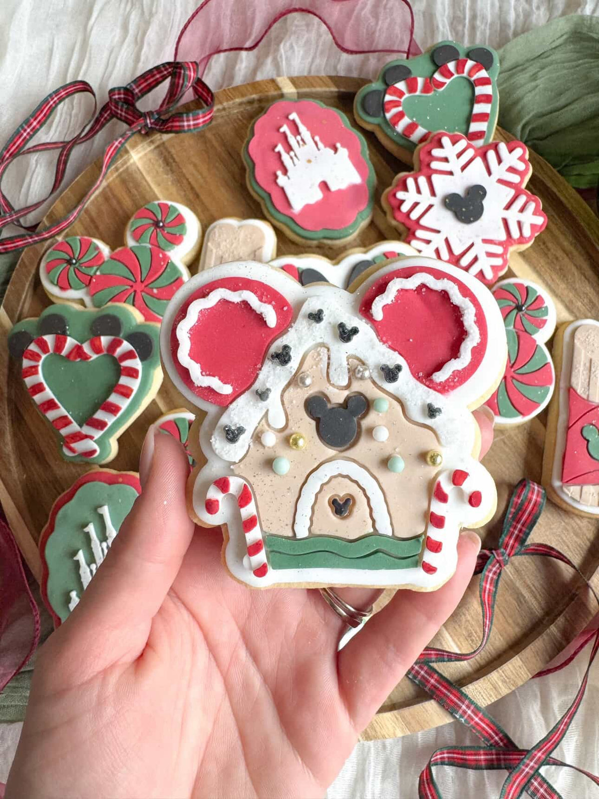 Gingerbread House with Ears Cookie Stamp & Cutter