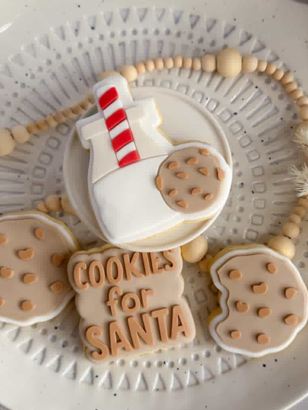 Milk and Cookie Cookie Stamp & Cutter