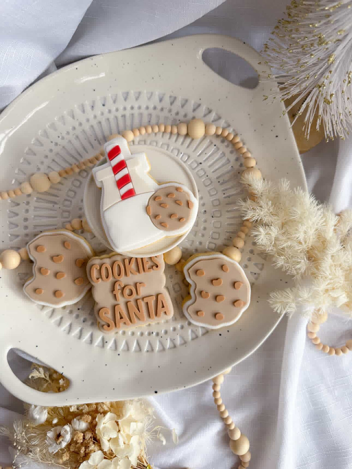 Milk and Cookie Cookie Stamp & Cutter