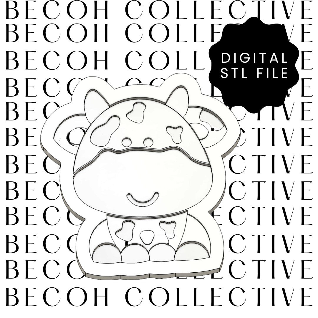 Cow Cookie Stamp & Cutter