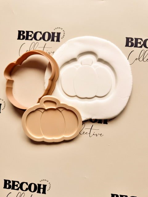 Pumpkin Cookie Stamp and Cutter