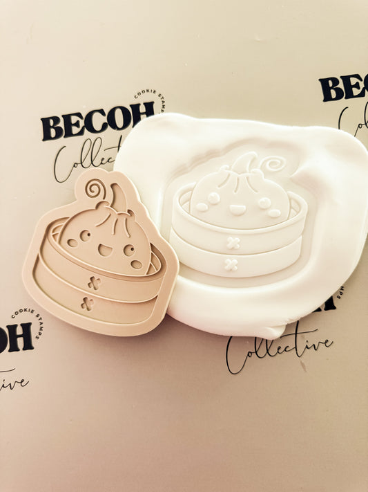 Pumpkin Dumpling Cookie Stamp & Cutter