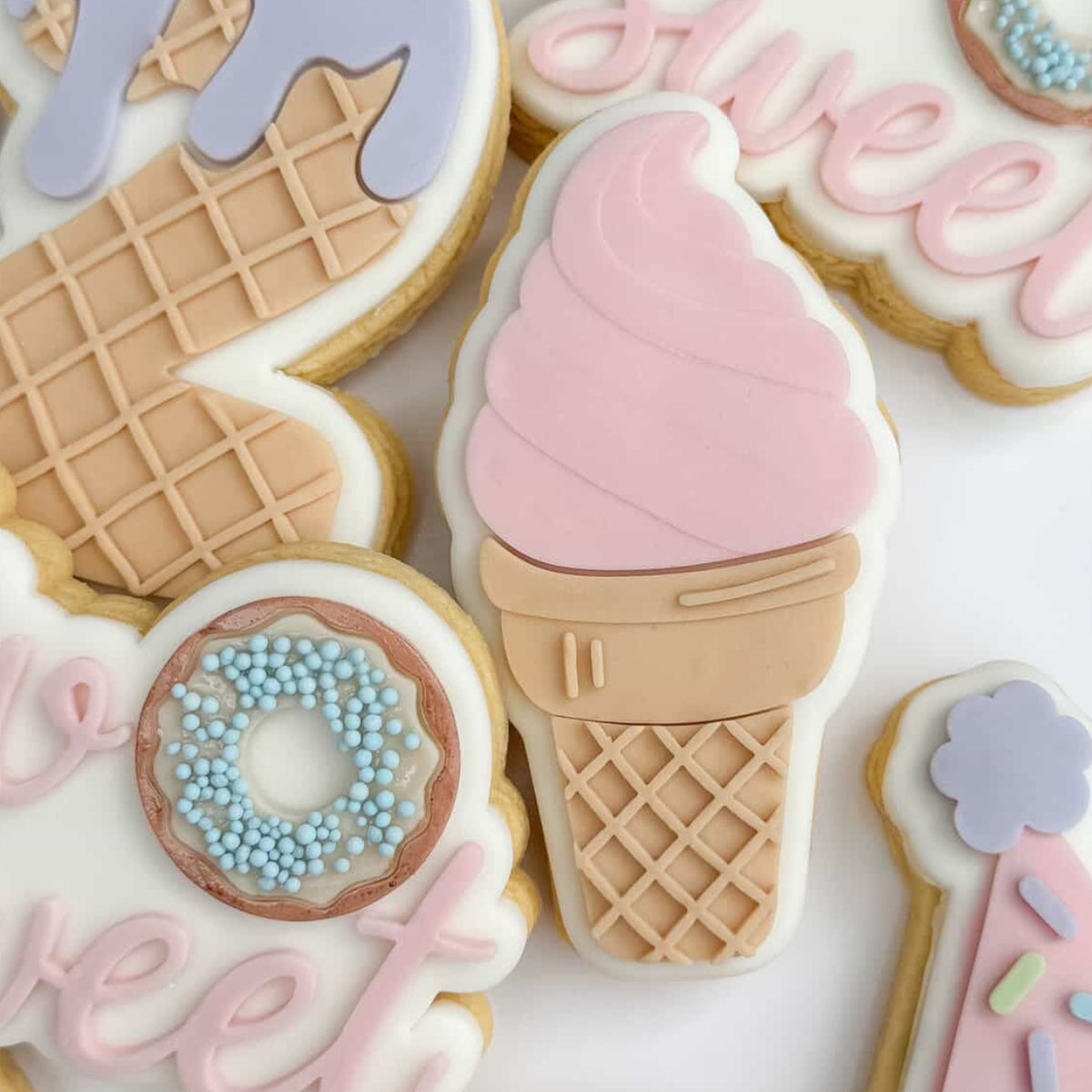 Soft Serve Cookie Stamp & Cutter