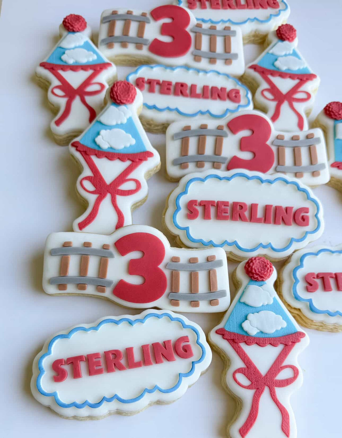 Train Track 3 Cookie Stamp & Cutter