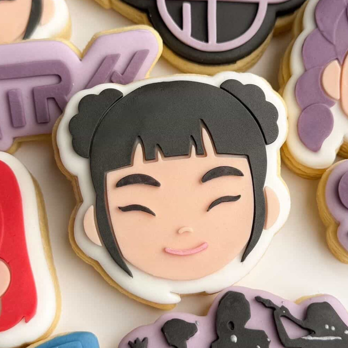 Demon Hunters Silhouette Cookie Stamp and Cutter